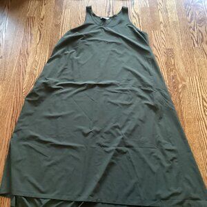 XL Athleta Presidio Dark Green Sundress